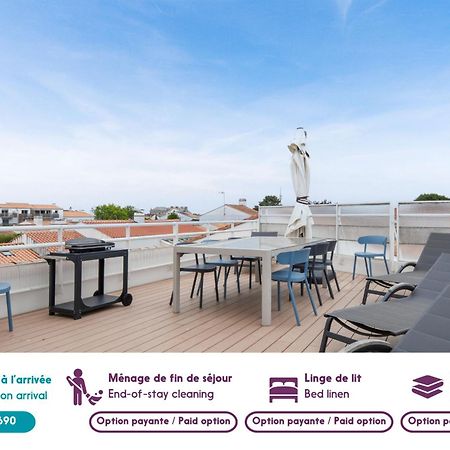 Appart Pour 6 Adultes Et 2 Enfants Avec Terrasse Noirmoutier-en-l'Ile Buitenkant foto